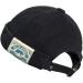 Clakllie Retro Brimless Docker Cap | Vintage Cotton Beanie Watch Cap in Black - Buy Online on SooperMarket.com