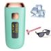 Laser Hair Removal for Women Permanent Painless at-Home IPL Hair Removal Device Upgraded to 999 999 Flashes 5 Level Energy Adjustable & 2 Modes for Beautify Skin Face Body Bikini (Light Green)