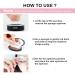 Waterproof Eyebrow Stamp Powder Seal Kit - Dark Brown, Light Brown, Gray - Buy Online on SooperMarket.com