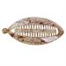 Ancllo Large Banana Hair Clips - Fish Shape Hair Accessories for Women & Girls - 2 Coffee Brown Clips with Rounded Edges - Buy Online on SooperMarket.com