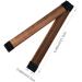 3-Piece Hair Bun Maker Set - Easy Snap Roll Nets for Women & Kids - French Twist Styling Tool - Brown - Buy Online on SooperMarket.com