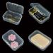 Wotermly 20pcs Mini Storage Containers - Clear Plastic Boxes with Hinged Lid for Beads & Tiny Items - Size B 20 Pieces - Buy Online on SooperMarket.com