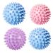 Bienstylife Reusable Laundry Dryer Balls - Eco Friendly Fabric Softener Alternatives Soften and Fluff Laundry Wrinkle Release(Set of 4 Random Color) Light Series