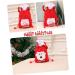 KOMBIUDA 2pcs Christmas Favor Bag Christmas Bag Candy Bag for Christmas Bag Portable Apple Bag Child - Buy Online on SooperMarket.com