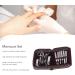 Glomora Manicure Set 11 Pieces Portable Stainless Steel Nail Clipper Set for Finger Nail Ear Care - Buy Online on SooperMarket.com