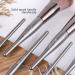 EVRCHGIEA Professional Makeup Brushes Set - Dark Grey 9pcs Brush Kit - Buy Online on SooperMarket.com