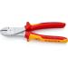 Knipex High Leverage Diagonal Cutter chrome-plated insulated with multi-component grips VDE-tested 200 mm (self-service card/blister) 74 06 200 SB Multi-component Grips Yellow/Red 1000 V 200 mm chrome-plated on self-service card - Buy Online on SooperMarket.com