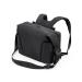 Stokke Xplory x wrap pocket - carrying option as a shoulder bag or backpack - including foldable wrapping pad & bag bag - Upf 50+ water -repellent easy to clean Rich black