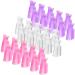 TsMADDTs Acrylic Nail Soak Off Clips Reusable  Gel Nail Polish Remover Clips 30Pcs  Nail Clips for Polish Removal  Nail Remover Clips with Different Color (Pink  Purple  White)