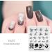 Alexnailart Nail Art Stamping Plates Image Template Broken Geometry Graphics Leaf Pattern Design Stamper Nail Art DIY Print Manicure Nail Art Stencil Tools FA057 - Buy Online on SooperMarket.com