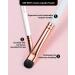 Small Smudge Brush - Professional Eyeshadow Brush for Smudging & Blending | Premium Synthetic Bristles - Ivory E832H - Buy Online on SooperMarket.com