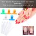 Rotekt 10pcs Nail Extension Fiberglass Tips & 5pcs Nail Art Clamps | International Shipping Available - Buy Online on SooperMarket.com