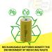 Buy 2x Exell SubC 1.2V 2000mAh NiCD Rechargeable Batteries - Ideal for Telecoms UPS Smart Grids & More | International Shipping Available - Buy Online on SooperMarket.com
