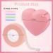 Breathable Eyelash Extension Tape Kit - 4 Colors with Heart Shaped Cutter, 12 Rolls - Non Woven Adhesive for Makeup - Buy Online on SooperMarket.com