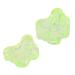 Nail Art Dish Transparency Fashionable Nail Wash Cup Multifunctional with Lid for Beauty Salon (Translucent Green)