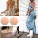 Buy FZBNSRKO 4 Pairs Plum Blossom Silicone Nipple Covers - Reusable Adhesive Breast Pads for Women & Girls - Buy Online on SooperMarket.com