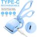 Rechargeable Heated Eyelash Curler - Quick Easy & Natural Curls | Handheld Electric Rizador de Pesta as (Blue) | Long-Lasting Makeup Solution - Buy Online on SooperMarket.com