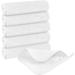 URAQT 6 Pack Face Cloths Make Up Remover 7.87 * 7.87in Soft Microfibre Face Wipes for Reusable Makeup Remover Cloth Washable Ultra Soft Facial Cleansing Wipe Cloths (White) 6 Pcs-white - Buy Online on SooperMarket.com