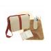 roba changing bag bag including changing table diaper bag & bottle protector canvas beige