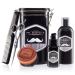 Bart care set for men Mr. Burton's Classic from Germany - including Bart l Bartshampoo Bartbrush beard shears and comb - High -quality beard care for men