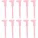 Eyebrow Mapping Ruler Microblading Ruler 10PCS 150mm Smooth Surface for Beauty Salon for Beginners (Pink) - Buy Online on SooperMarket.com