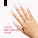 Beetles Jelly Gel Nail Polish in Translucent Sheer Pink - 15ml - Buy Online on SooperMarket.com