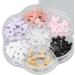 2 Boxes Nail Art Decoration Mixed Color Nail Rhinestones with Different Shapes Flatback Safe Nail Art Supplies for Girl Women Multifunctional DIY Nail Accessories for Home Salon - Buy Online on SooperMarket.com