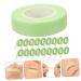 Mikinona 20 Rolls Eyelash Extension Tape - Double Eyelid Non-Woven Fabric Makeup Tape for Lifting - 5.5x1.2cm Green - Buy Online on SooperMarket.com