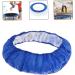 Eaarliyam 54 Inch Round Trampoline Spring Cover Pad - Blue Mini Fitness Skirt Replacement - Buy Online on SooperMarket.com