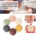 Filfeel 6-Piece Konjac Facial Sponge Set - Gentle Exfoliating & Cleansing Sponges for Skin Care - Round Shape - Buy Online on SooperMarket.com