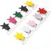 Pilipane Metal Pacifier Clips - 10 Durable Pentagram Clips for Children's Trousers & Belts | Mixed Color Fasteners for Tinkering - Buy Online on SooperMarket.com