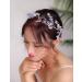 Purple Bridal Wedding Hair Vine - Denifery Natural Stone & Crystal Headpiece - Buy Online on SooperMarket.com