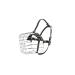 Dingo mettal muzzle no.9a wire muzzle is not a plastic grille. For dog training handicrafts easy comfort adjustable leather straps of Caucasian German Shepherd 14017