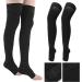 Toeless Compression Stockings - Skin-Friendly Elastic & Comfortable for All-Day Use (L) | International Shipping - Buy Online on SooperMarket.com