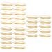 Housoutil 30 pcs Beginner Eyebrow Skin Practice Fake Silicone for Headband Professional Supply