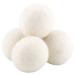 Wool Dryer Balls - Natural Fabric Softener Reusable Reduces Clothing Wrinkles and Saves Drying Time. The Large Dryer Ball is a Better Alternative to Plastic Balls and Liquid Softener. (Pack of 6)