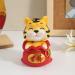 ORFOFE Digital Dash 1pc Year of The Tiger Bobble Head Ornament Crafts Office Resin Shake Your Head Red Fengshui Statue Red 1 6X6X9.5CM - Buy Online on SooperMarket.com