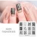 Animal Print Nail Art Stamper Plate - Leopard, Tiger, Cow, Zebra Patterns - FA005 - Buy Online on SooperMarket.com