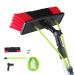 photovoltaic cleaner window cleaning pole Window Cleaning Pole/Water Fed Telescopic Brush/Extendable Cleaner Conservatory Roof Suitable For Photovoltaic Panel CleaningTrucks Windows 9m (Size 5m pole