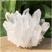 1pc Natural Crystals Clear Quartz Cluster Freeform Reiki Stones Room Home Office Aquarium Decoration Accessories Gemstone Home Collections (Size : 400-450g) - Buy Online on SooperMarket.com