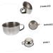 Buy Minkissy 4 Pieces Shaving Soap Bowl Set - Rice Bowl & Stainless Steel - Perfect for Men | International Shipping Available - Buy Online on SooperMarket.com