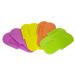 JOVANA 36 Pair Disposable Foam Pedicure Slippers Multi Color Flip Flop Salon Nail Spa (Colors May Vary)