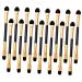 Gogogmee 15pcs Eye Shadow Brush Women Makeup Brush Blending Sponge Eyeshadow Sponge Applicator Plastic