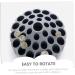 Healeved 1pc Grinding Head Storage Box Rotary Tool Nail Implements Nail File Bits Manicure Tools Holder Acrylic Display Risers Nails Nail Drill Organizer Holder Pe Base Cellular To Rotate - Buy Online on SooperMarket.com