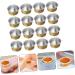 Stahad 75-Piece Aluminum Wax Melting Pot Set - Perfect for Chocolate & Hair Removal - Mini Waxing Bowls 5x5cm - International Shipping Available - Buy Online on SooperMarket.com