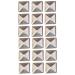 COHEALI 200 Pcs Metal Studs Pyramid Studs Flat Back Metal Spikes Rivet Studs Square Nail Self Made Hot Sheet Silverx2pcs Size 2x2pcs