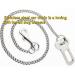 JLEivvi Dog Seat Belt for Car Stainless Steel Dog Car Seat Belt Vehicle Travel Dog Harness Dog Chain Pet Vehicle Safety Restraint Cable for Puppy Small Medium Large Dogs(60cm) - Buy Online on SooperMarket.com