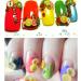 Mini 3D Fruit Slices Nail Art Decoration - Cute Fresh Fruit Clay Rods for Multi Usage - 12 Patterns - Buy Online on SooperMarket.com