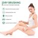 LAYUKI Body Brush & 2-Sided Foot File Scrubber Set - Exfoliating Skin, Cellulite Treatment, Bath & Shower Essentials - Buy Online on SooperMarket.com