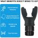 Oxyfit Breathing Lung Trainer - Oxygen Flow Breathing Trainer Lung Exerciser Device Improve Lung Capacity Handheld Lung Expansion Training Tool for Respiratory Therapy (Black) - Buy Online on SooperMarket.com